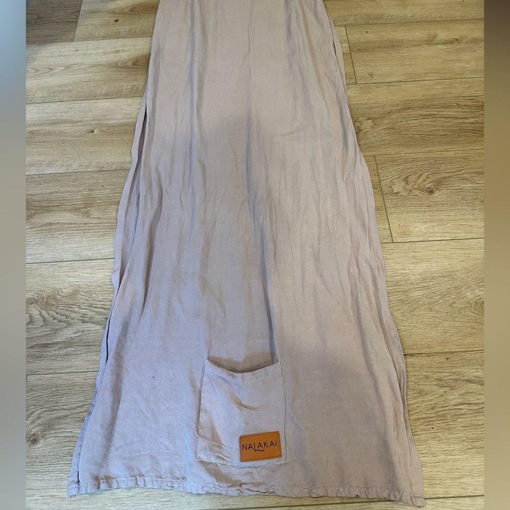 Women's Lightweight Maxi Skirt - Blush Pink